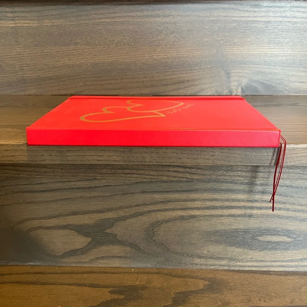 Kate Spade Red Hearts Journal Notebook